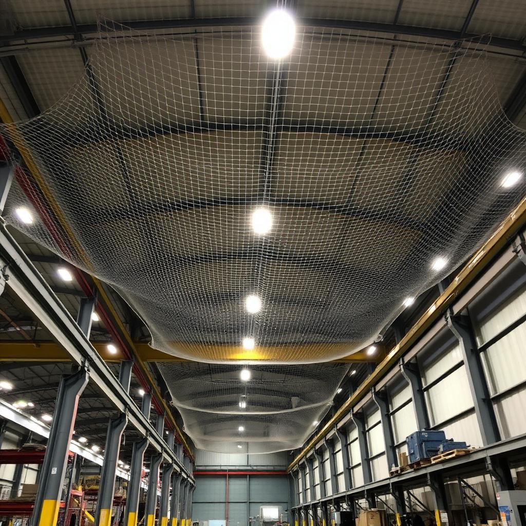 Industrial Safety Nets installation